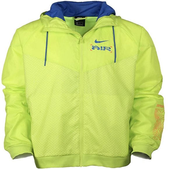 Nike Other - Nike Catching Air Windrunner Neon Yellow Jacket L